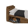 Cama Casal Framar 1,38 Pet Puppy MDF e MDP Malbec - 5