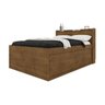 Cama Casal Framar 1,38 Pet Puppy MDF e MDP Malbec - 4