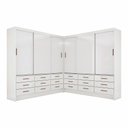 Ver imagem 3 de Closet Sevilha 6 Portas Casal Duplo 18 Gvt Carioca Moveis Branco