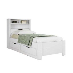 Cama de Solteiro Invicta 2 Gavetas Santos Andira - 2