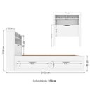 Ver imagem 3 de Cama de Solteiro Invicta 2 Gavetas Santos Andira