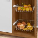 Ver imagem 4 de Balcão Multiuso com Fruteira Integrada 67cm Freijó com Branco