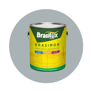 Esmalte Sintetico Brasimob Brasilux 3,6l:platina