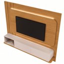 Ver imagem 3 de Painel para TV Legend B01 75" 220cm MDF-MDP com LED Cinamomo Off White Lyam Decor