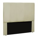 Ver imagem 1 de Cabeceira Decorativa Queen Size 1,60M Erza PU Marfim - Gran Belo