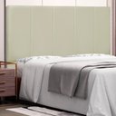 Ver imagem 5 de Cabeceira Decorativa Queen Size 1,60M Erza PU Marfim - Gran Belo