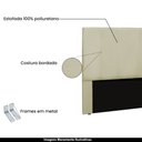 Ver imagem 3 de Cabeceira Decorativa Queen Size 1,60M Erza PU Marfim - Gran Belo