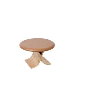 Puff Arbo Couro Liso Cerentini