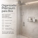 Ver imagem 5 de Suporte para Shampoo Cromado Metal Adesivo sem Furo Goldenx
