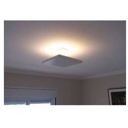 Luminária Plafon Rebatedor Luz Indireta 40cm 4 Lâmpadas Branco - 3