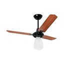 Ver imagem 1 de Kit 2 Ventilador de Teto Lumi Preto Pás Mogno Loren Sid - 220v