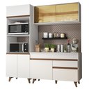 Ver imagem 4 de Cozinha Compacta Reims com Armário e Balcão Branco Madesa