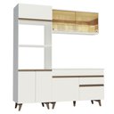 Ver imagem 2 de Cozinha Compacta Reims com Armário e Balcão Branco Madesa