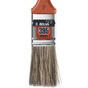 Ver imagem 3 de Pincel Trincha Média 25mm Cerdas Gris para Pintura Latéx e Acrílica | Atlas | Kit 04 Un