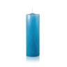 Kit Copo Suporte Vidro para Vela + 3 Velas Votivas 7 Dias Azul Claro 250g - 2