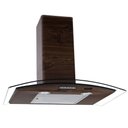 Ver imagem 1 de Coifa de Parede 75cm Vidro Curvo Duto Slim Nardelli Black