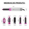 Escova Secadora de Cabelo 5in1 Profissional Elétrica Pente - 7