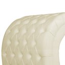 Ver imagem 4 de Maca Estofada Estética Capitonê 80 Cm Suede Marfim - Fm