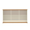 Ver imagem 6 de Aparador Buffet 3 Portas Tampo Mdp 25mm Zeus - Via Nossa - Off White e Naturale