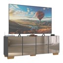 Ver imagem 1 de Rack Tv até 50 Polegadas com Espelhos Mp1083 Grafite Natural