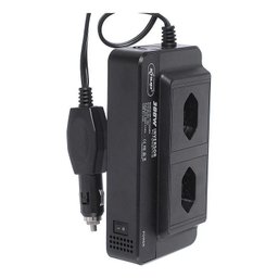 Inversor Carro 12v Acendedor P/ Tomada 110v Conversor +4 Usb - 4