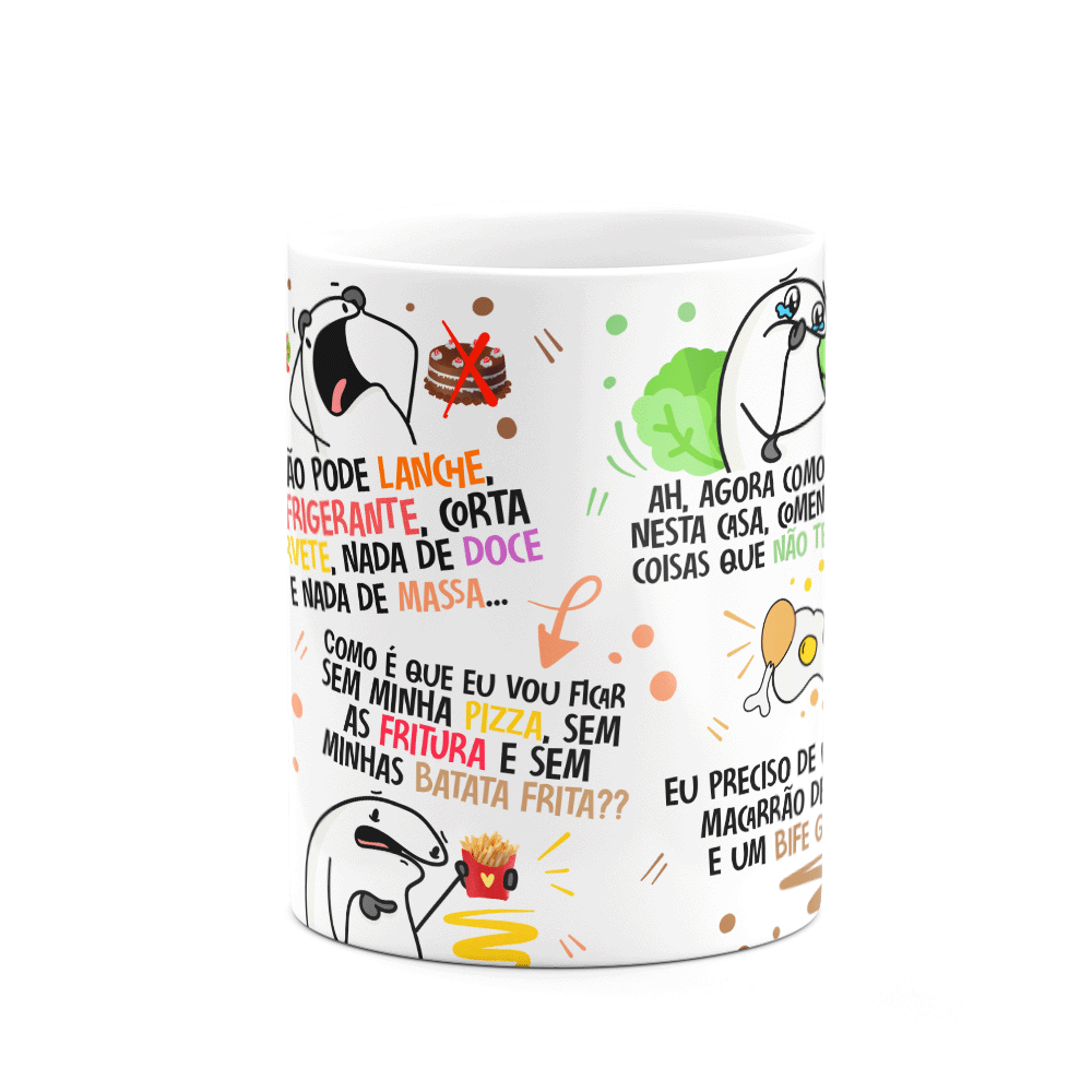 Caneca Divertida Flork - o Desaforo da Nutricionista - 3