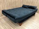 Ver imagem 5 de Sofá Cama 3 Lugares Preto 504 Stilo Plus