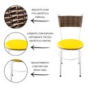 Ver imagem 2 de 2 Cadeiras Brancas para Cozinha Viena Avelã:Amarelo