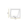 Vitro Maxim Ar Preto 40x60 Linha 25 Jade - 3