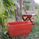 Ver imagem 3 de Kit 2 Vaso Planta 50x25 Jardineira Floreira Polietileno - TERRACOTA 016