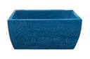 Ver imagem 1 de Kit 2 Vaso Planta 50x25 Jardineira Floreira Polietileno - AZUL TURQUESA 018