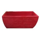 Ver imagem 1 de Kit 2 Vaso Planta 65x30 Jardineira Floreira Polietileno - VERMELHO PAU BRASIL 005