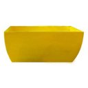 Ver imagem 1 de Kit 2 Vaso Planta 65x30 Jardineira Floreira Polietileno - AMARELO GIRASSOL 007