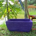 Ver imagem 3 de Kit 2 Vaso Planta 65x30 Jardineira Floreira Polietileno - LILAS VIOLETA 008
