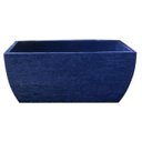 Ver imagem 1 de Kit 2 Vaso Planta 65x30 Jardineira Floreira Polietileno - AZUL ESCURO 013