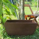 Ver imagem 2 de Kit 2 Vaso Planta 65x30 Jardineira Floreira Polietileno - FERRUGEM 017