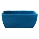 Ver imagem 1 de Kit 2 Vaso Planta 65x30 Jardineira Floreira Polietileno - AZUL TURQUESA 018