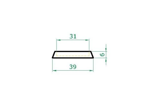 Kit Vaso Planta + Prato 65x40 Oval Moderno Polietileno - BRANCO 006 - 4