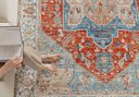Ver imagem 6 de Tapete Vinci Pelo Baixo Antialérgico Impermeável 50x120cm Jolitex - Verona
