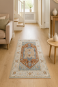 Ver imagem 2 de Tapete Vinci Pelo Baixo Antialérgico Impermeável 50x120cm Jolitex - Verona