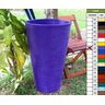 Vaso Planta 75x50 Redondo Cônico Cachepot Polietileno - LILAS VIOLETA 008 - 1