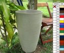 Ver imagem 3 de Kit 2 Vaso Planta 65x40 Oval Moderno Polietileno - AREIA 001