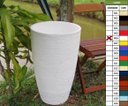 Ver imagem 2 de Kit 2 Vaso Planta 65x40 Oval Moderno Polietileno - BRANCO 006