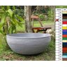 Vaso Planta 80x30 Bacia Polietileno - CINZA CIMENTO 004 - 1