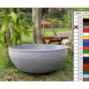 Ver imagem 1 de Vaso Planta 80x30 Bacia Polietileno - CINZA CIMENTO 004