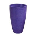 Ver imagem 1 de Kit 2 Vaso Planta 65x40 Oval Moderno Polietileno - LILAS VIOLETA 008