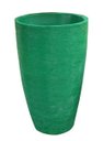 Ver imagem 1 de Kit 2 Vaso Planta 65x40 Oval Moderno Polietileno - VERDE BANDEIRA 011
