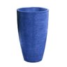 Kit 2 Vaso Planta 65x40 Oval Moderno Polietileno - AZUL ESCURO 013 - 1
