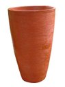 Ver imagem 1 de Kit 2 Vaso Planta 65x40 Oval Moderno Polietileno - TERRACOTA 016