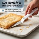 Ver imagem 5 de Kit 3 Espátulas Confeiteiro Inox para Alisador Bolo Tortas